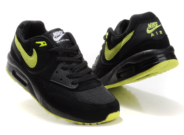 New Men'S Nike Air Max Black/Yellow